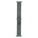 Apple Watch 38mm Uyumlu Kordon Paslanmaz Metal Baklalı Tasarım KRD-04 Kayış - 7