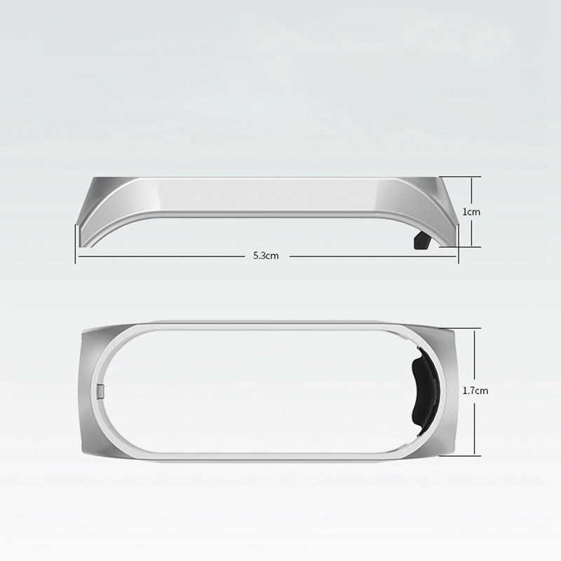Xiaomi Mi Band 4 Uyumlu KRD-06 Metal Kordon - 1
