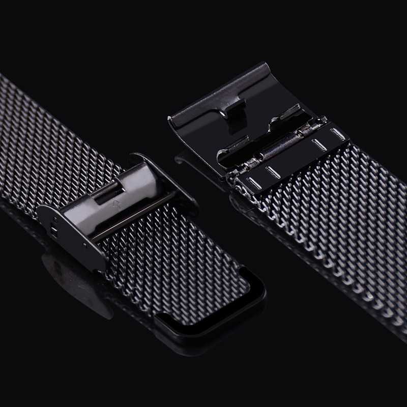 Xiaomi Mi Band 4 Uyumlu KRD-06 Metal Kordon - 9