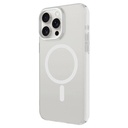 Apple iPhone 15 Pro Uyumlu Kılıf Zore Magsafe Şarj Özellikli Buzlu Transparan C-Pro Sert Kapak - 1