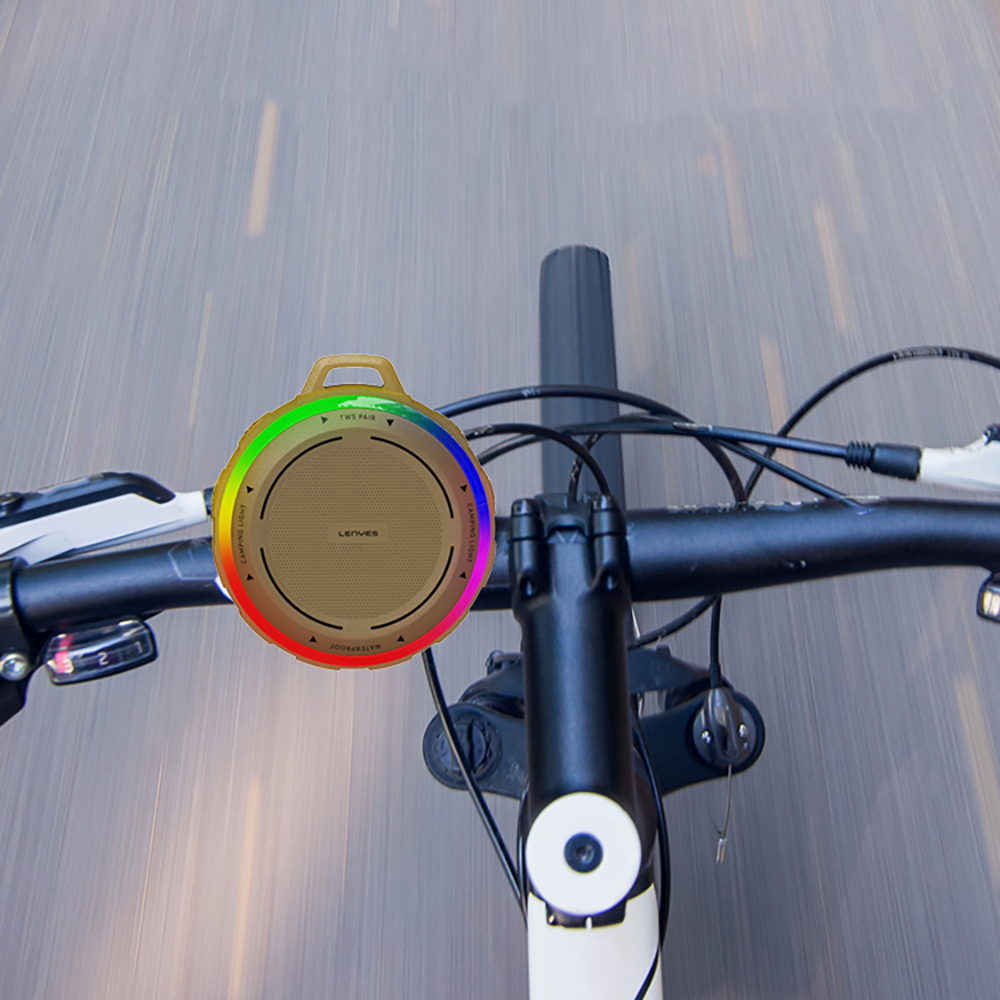 Lenyes S223 RGB Işıklı Askı Aparatlı Mini Bluetooth Speaker Hoparlör v5.3 - 13