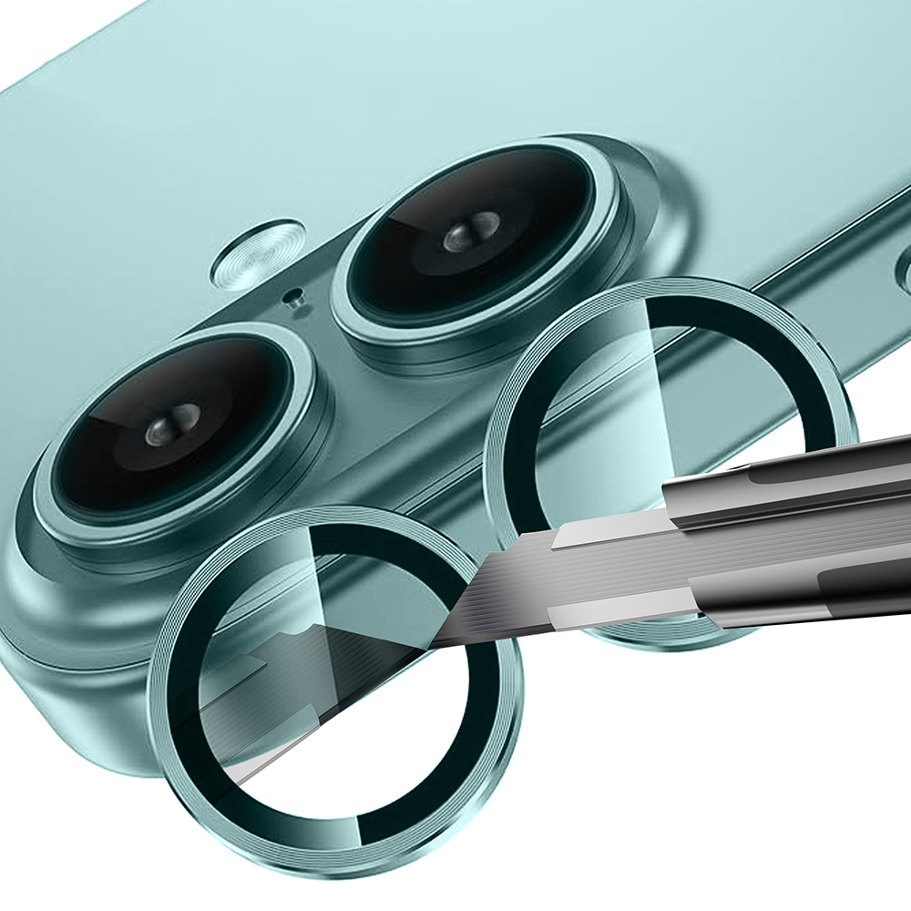 Apple iPhone 16 Uyumlu Zore Mikro Kamera Lens Koruyucu - 3