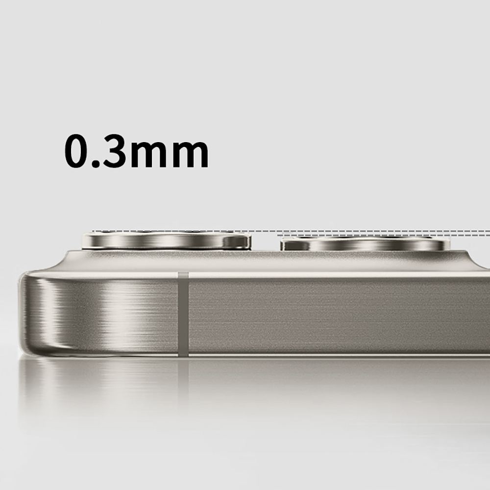 Apple iPhone 16 Pro Max Uyumlu Zore Mikro Kamera Lens Koruyucu - 12