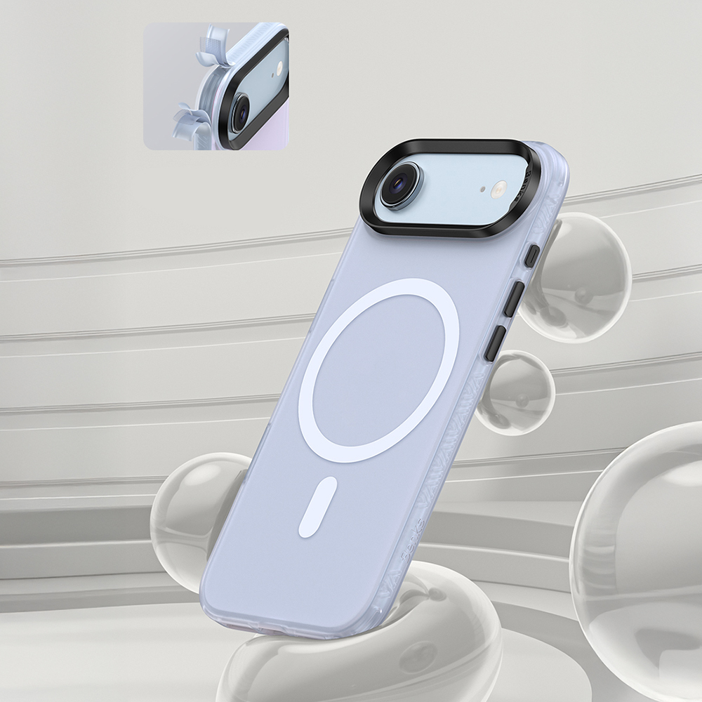 Apple iPhone 17 Air Uyumlu Kılıf M-safe Şarj Özellikli Benks Lucid Armor Kapak - 10