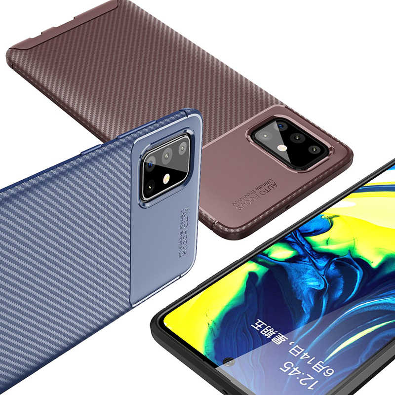 Samsung Galaxy A51 Uyumlu Kılıf Zore Negro Silikon Kapak - 5