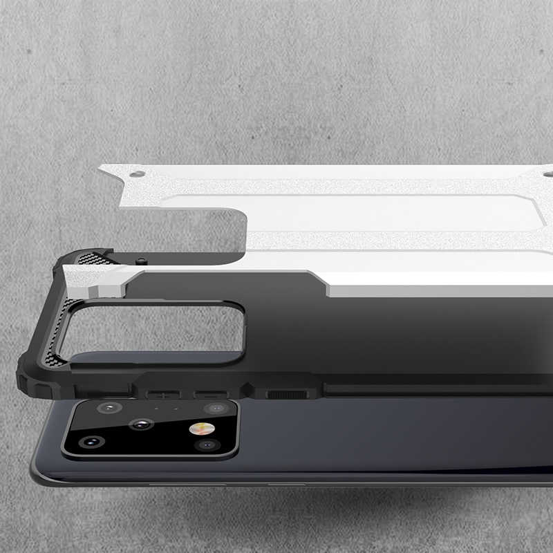 Samsung Galaxy S20 Ultra Uyumlu Kılıf Zore Crash Silikon Kapak - 3