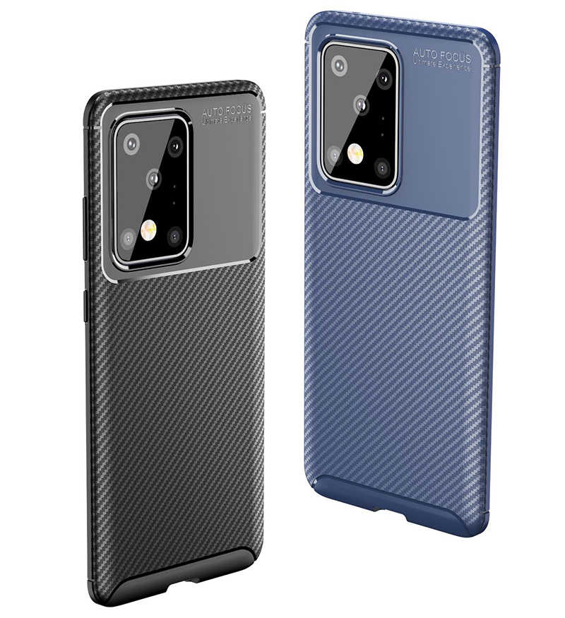 Samsung Galaxy S20 Ultra Uyumlu Kılıf Zore Negro Silikon Kapak - 1