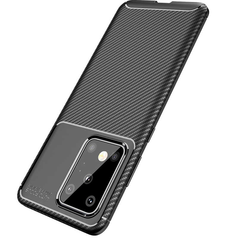 Samsung Galaxy S20 Ultra Uyumlu Kılıf Zore Negro Silikon Kapak - 5