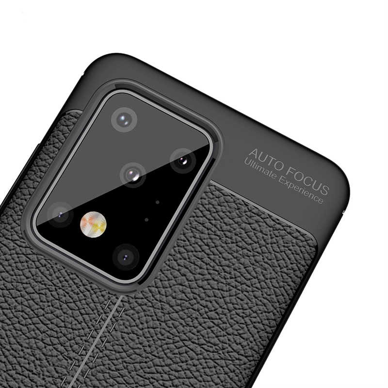 Samsung Galaxy S20 Ultra Uyumlu Kılıf Zore Niss Silikon Kapak - 4