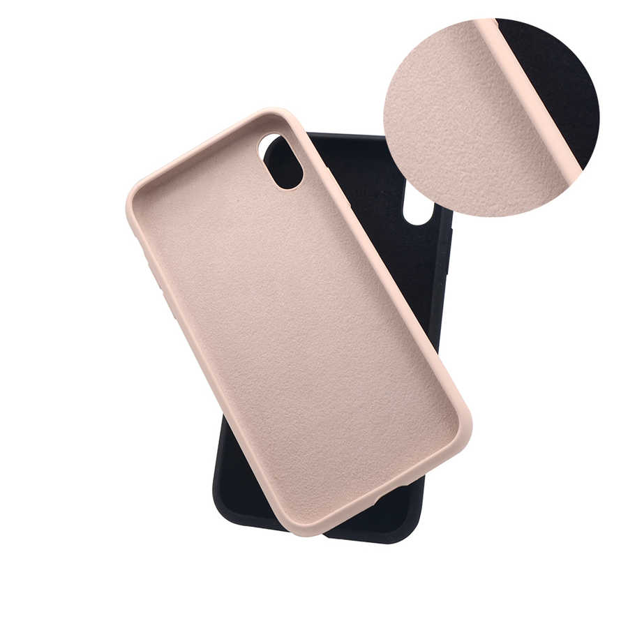 Apple iPhone X Uyumlu Kılıf Zore Silk Silikon - 1