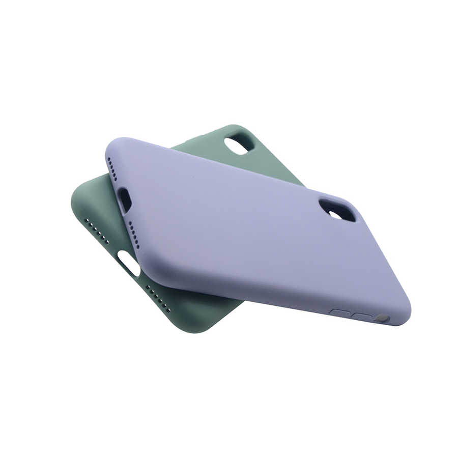 Apple iPhone X Uyumlu Kılıf Zore Silk Silikon - 2