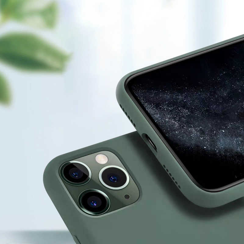 Apple iPhone 11 Pro Max Uyumlu Kılıf Zore Silk Silikon - 5