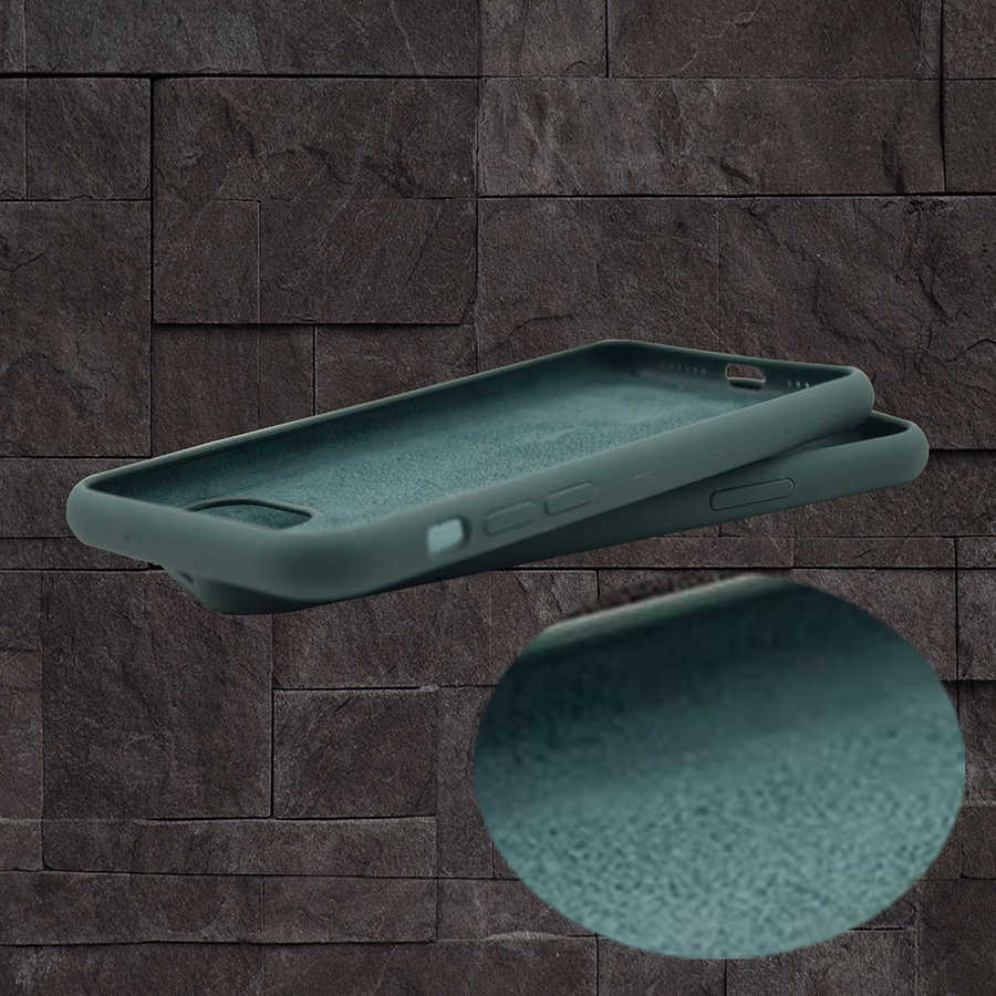 Apple iPhone 11 Pro Max Uyumlu Kılıf Zore Silk Silikon - 6