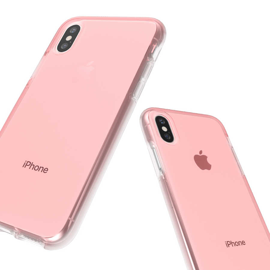 Apple iPhone X Uyumlu Ice Cube Kapak - 3