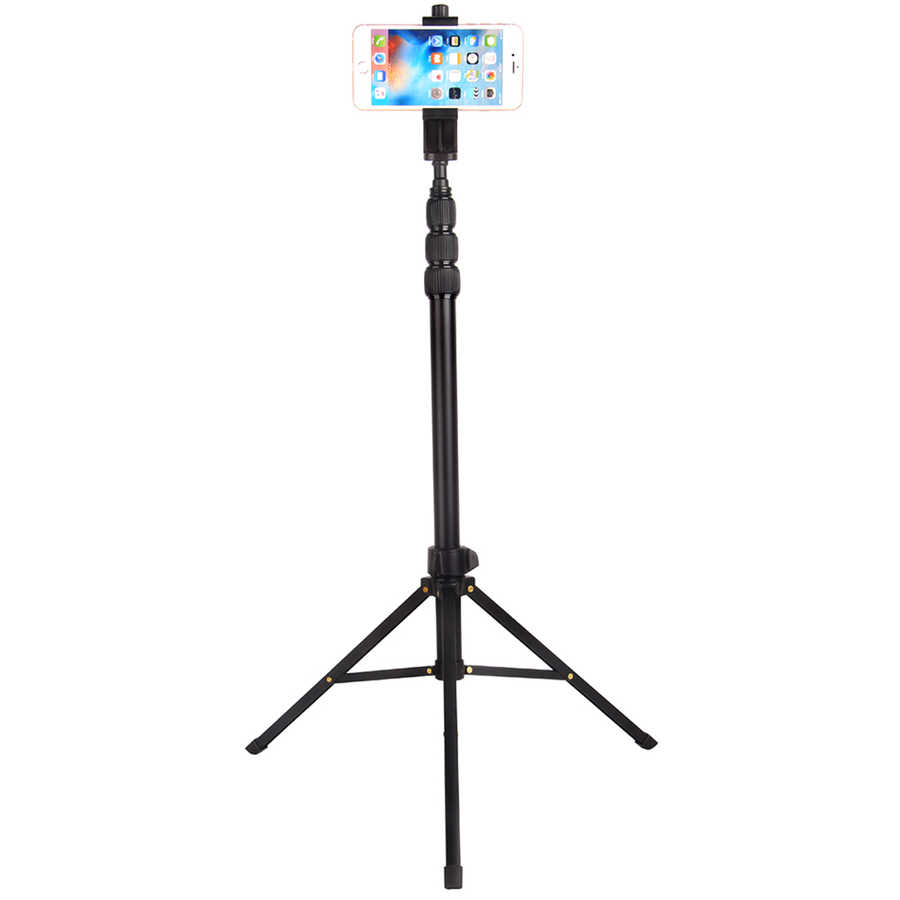 Jmary MT-45 Tripod 168 cm 360 Derece Dönebilen Başlık 3 Kademeli Yükseklik Ayarı - 3