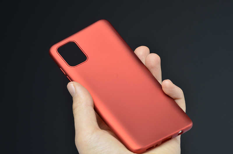 Samsung Galaxy A71 Uyumlu Kılıf Zore Premier Silikon Kapak - 2
