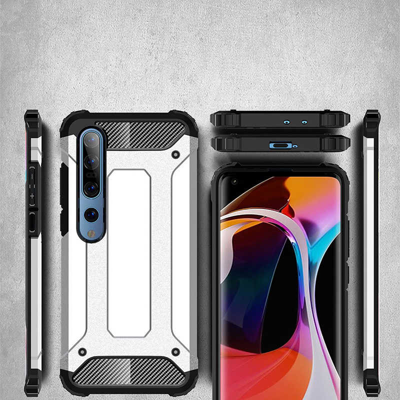 Xiaomi Mi 10 Uyumlu Kılıf Zore Crash Silikon Kapak - 2