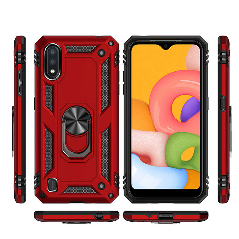 Samsung Galaxy A01 Uyumlu Kılıf Zore Vega Kapak - 1