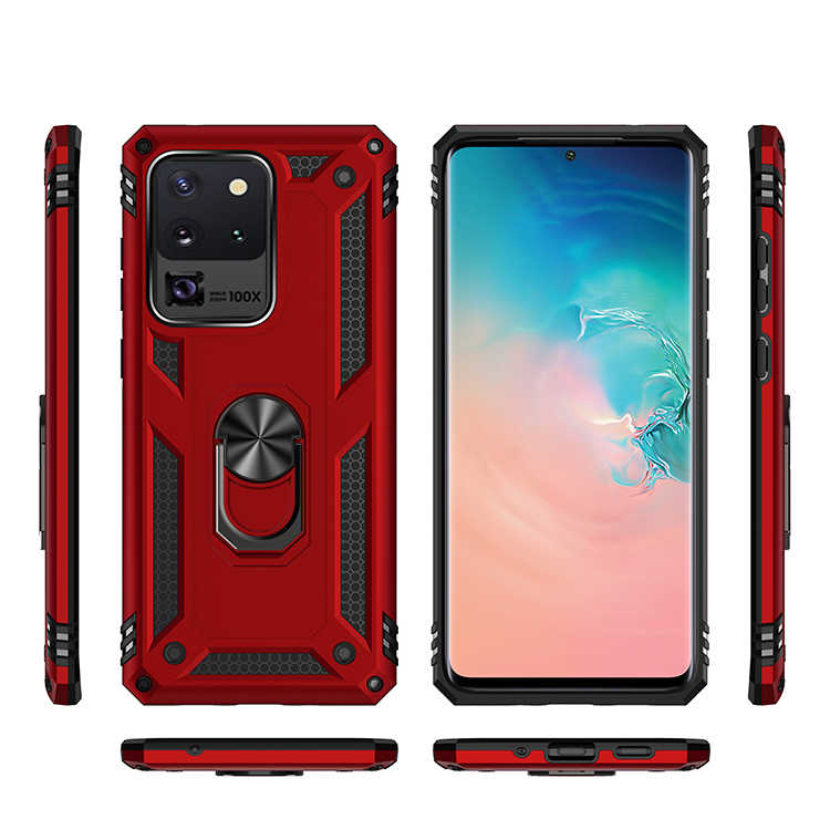 Samsung Galaxy S20 Ultra Uyumlu Kılıf Zore Vega Kapak - 8