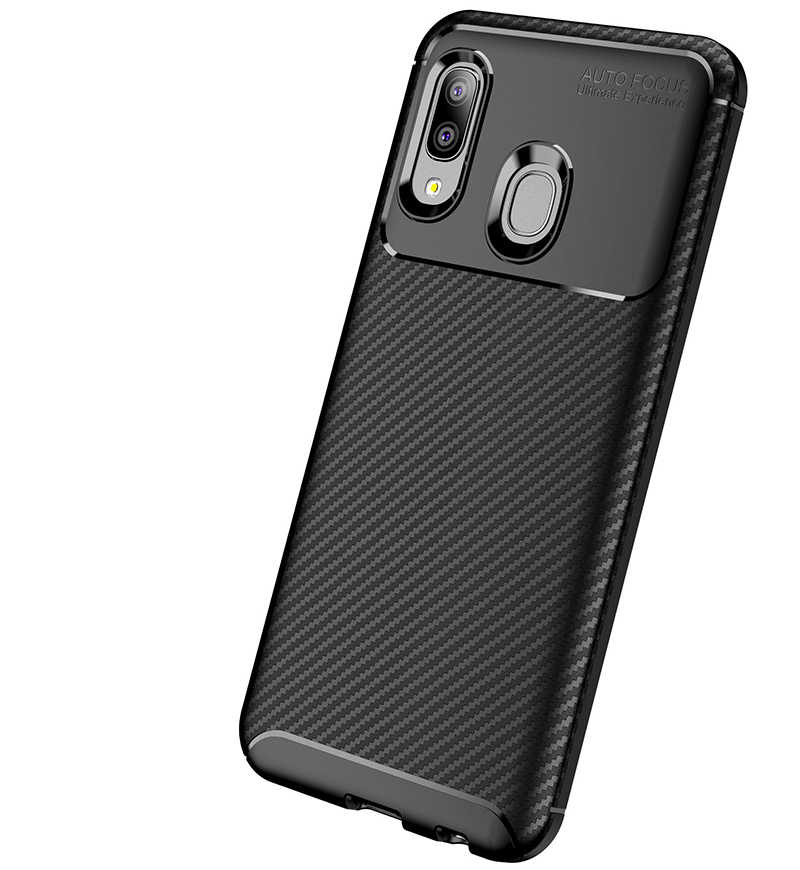 Samsung Galaxy A20E Uyumlu Kılıf Zore Negro Silikon Kapak - 2
