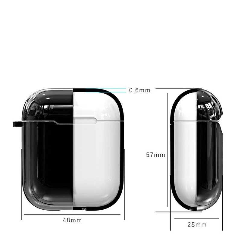 Apple Airpods Uyumlu Kılıf Zore Airbag 08 Silikon - 4