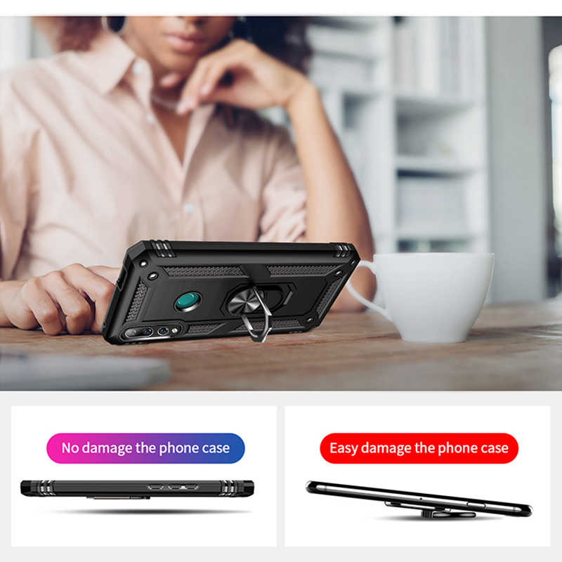 Huawei Y9 Prime 2019 Uyumlu Kılıf Zore Vega Kapak - 4