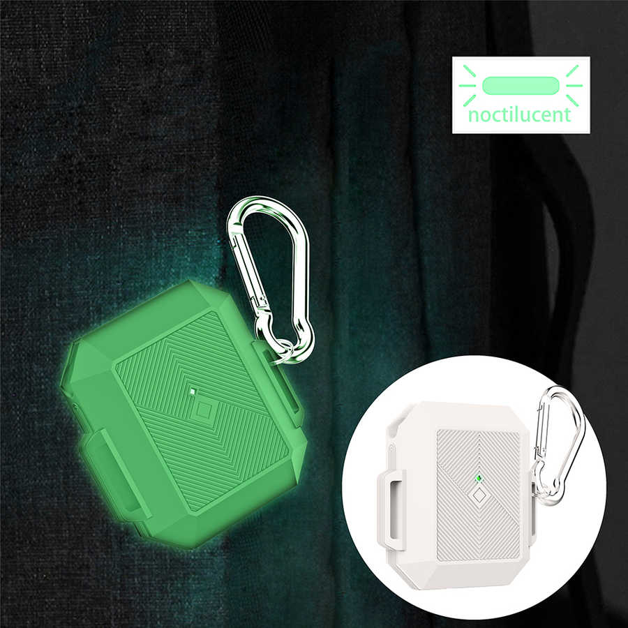 Apple Airpods Uyumlu Kılıf Zore Airbag 09 Silikon - 4