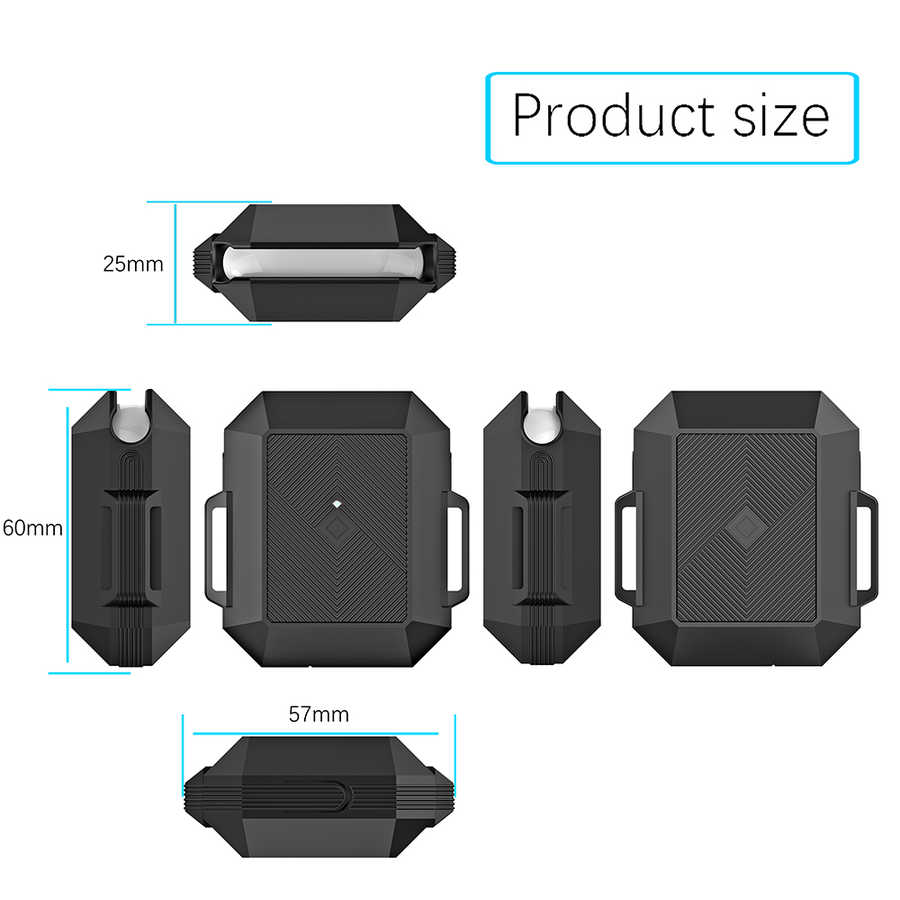 Apple Airpods Uyumlu Kılıf Zore Airbag 09 Silikon - 1
