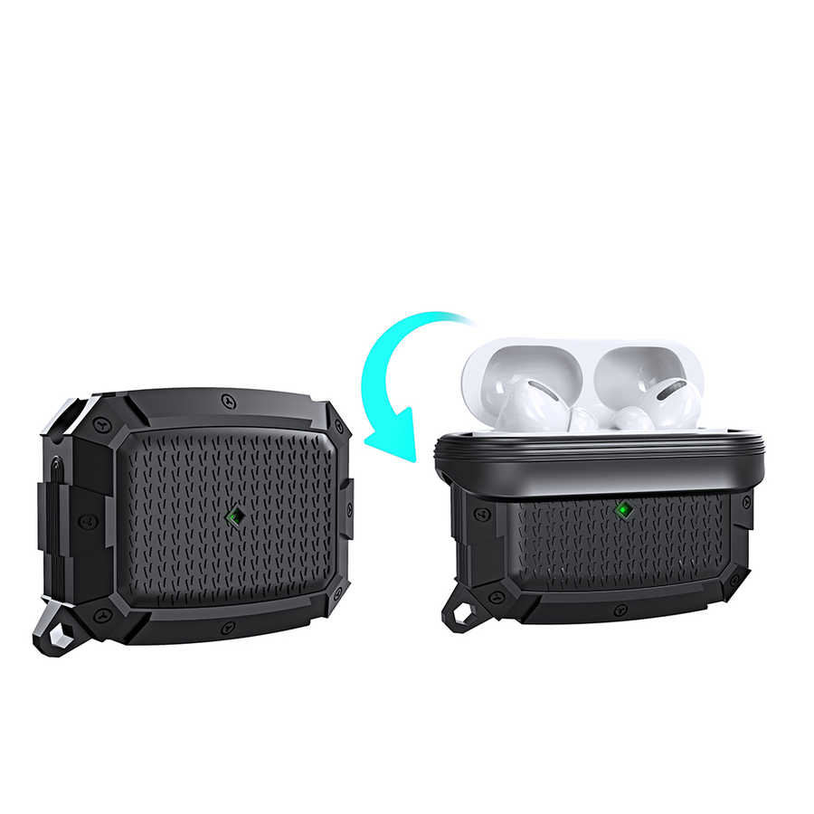 Apple Airpods Pro Uyumlu Kılıf Zore Airbag 10 Silikon - 4