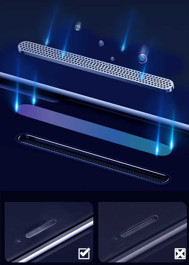 Apple iPhone 7 Uyumlu Zore Anti-Dust Mat Privacy Temperli Ekran Koruyucu - 4