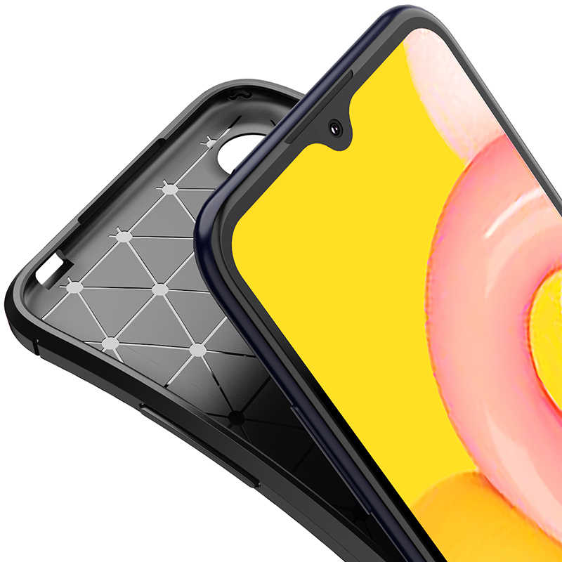 Samsung Galaxy A01 Uyumlu Kılıf Zore Negro Silikon Kapak - 1