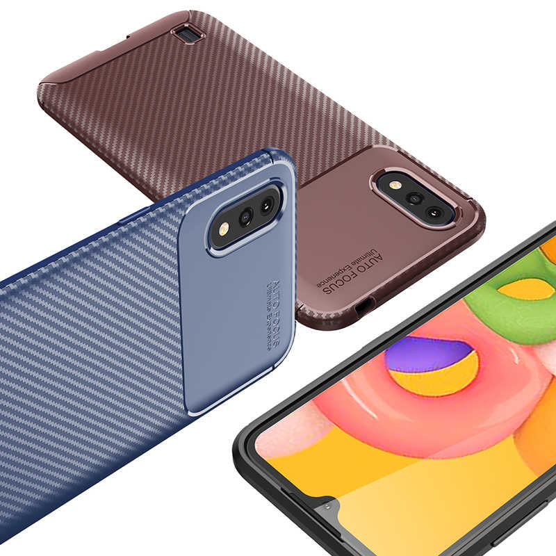 Samsung Galaxy A01 Uyumlu Kılıf Zore Negro Silikon Kapak - 2