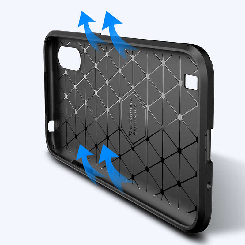 Samsung Galaxy A01 Uyumlu Kılıf Zore Negro Silikon Kapak - 11