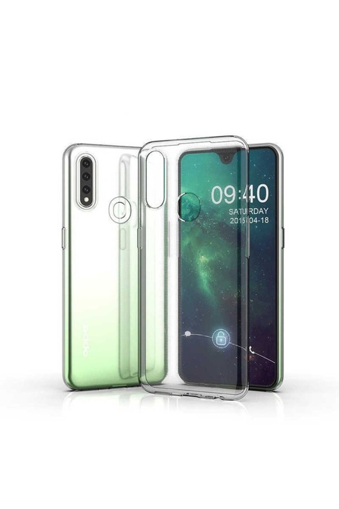Oppo A31 Uyumlu Kılıf Zore Süper Silikon Kapak