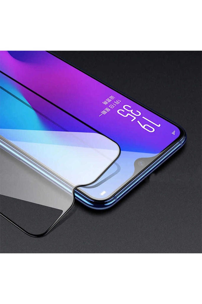 Samsung Galaxy A01 Uyumlu Zore Kenarları Kırılmaya Dayanıklı Cam Ekran Koruyucu