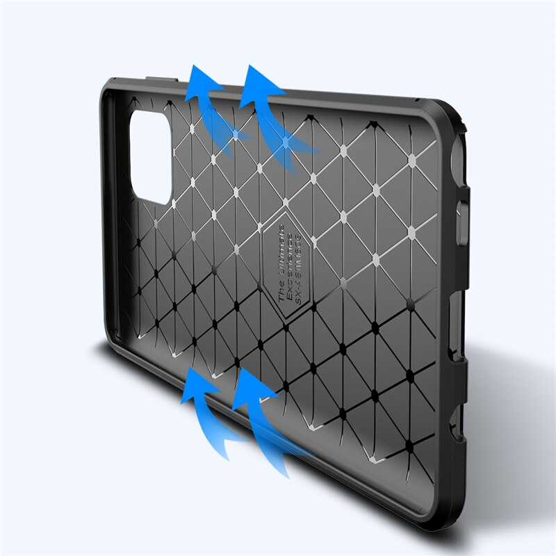 Samsung Galaxy A81 Uyumlu (Note 10 Lite) Kılıf Zore Negro Silikon Kapak - 1