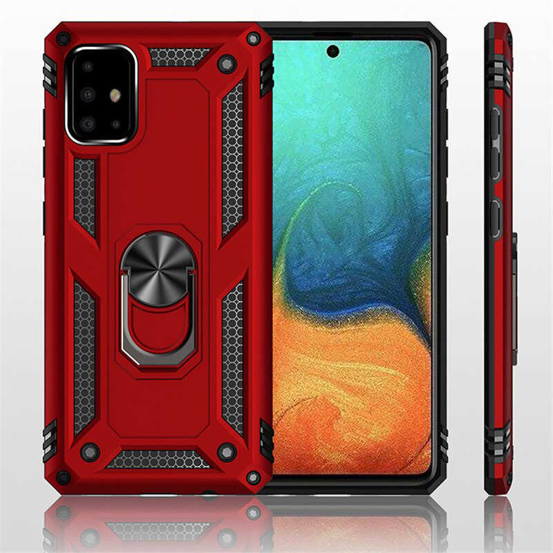 Samsung Galaxy A71 Uyumlu Kılıf Zore Vega Kapak - 8