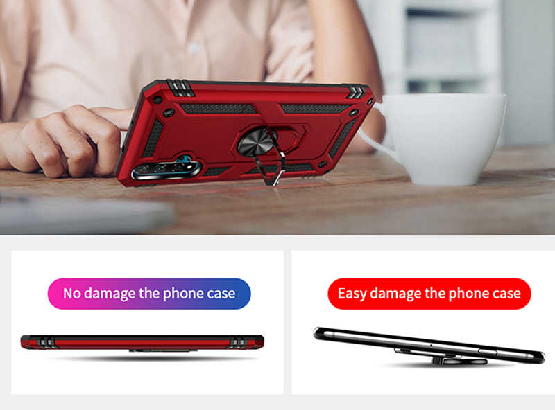 Huawei Honor 20 Uyumlu Kılıf Zore Vega Kapak - 4