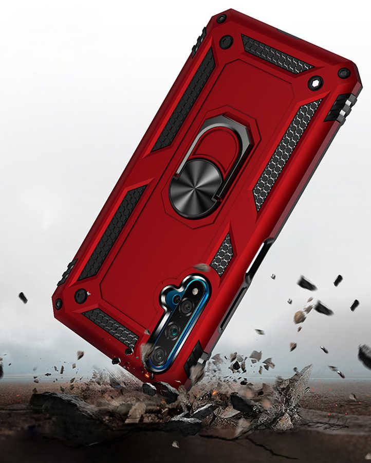 Huawei Honor 20 Uyumlu Kılıf Zore Vega Kapak - 7