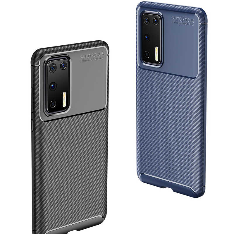 Huawei P40 Uyumlu Kılıf Zore Negro Silikon Kapak - 1