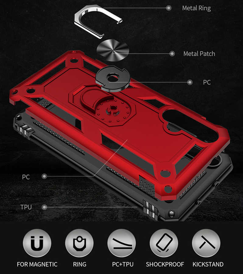 Huawei Honor 20 Uyumlu Kılıf Zore Vega Kapak - 10