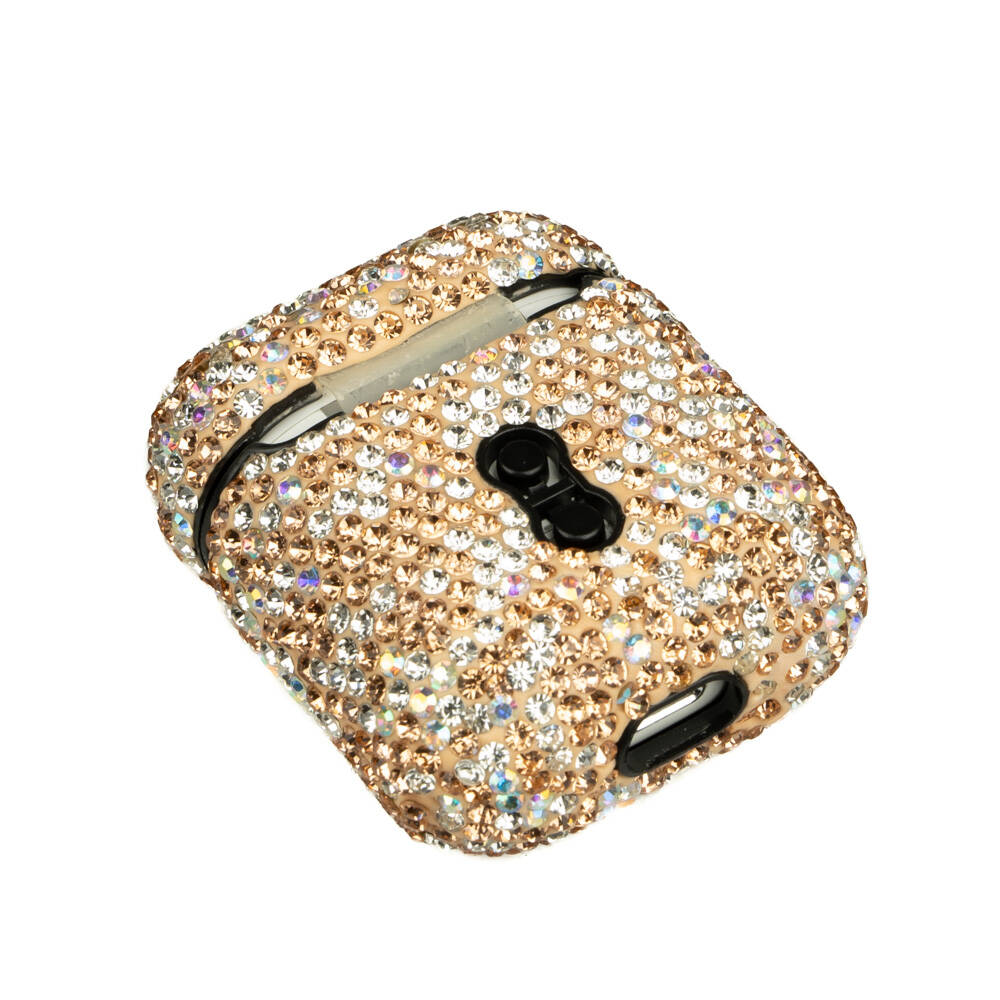 Apple Airpods Uyumlu Kılıf Karanlıkta Parlayan Şık Görünümlü Diamond Kılıf - 4