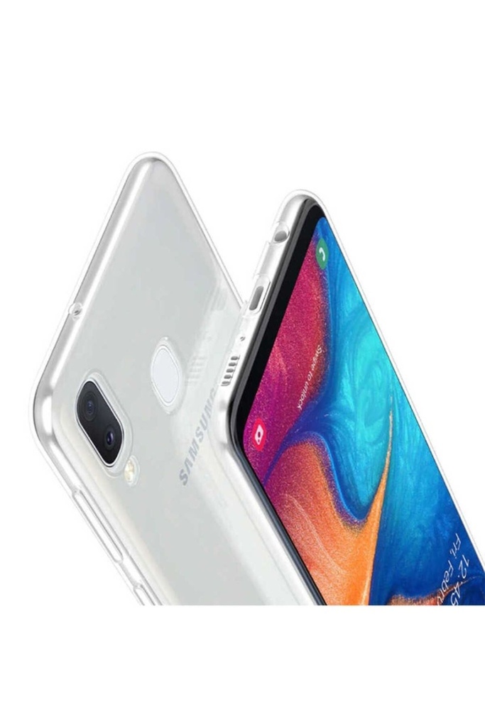 Samsung Galaxy A20E Uyumlu Kılıf Zore Süper Silikon Kapak