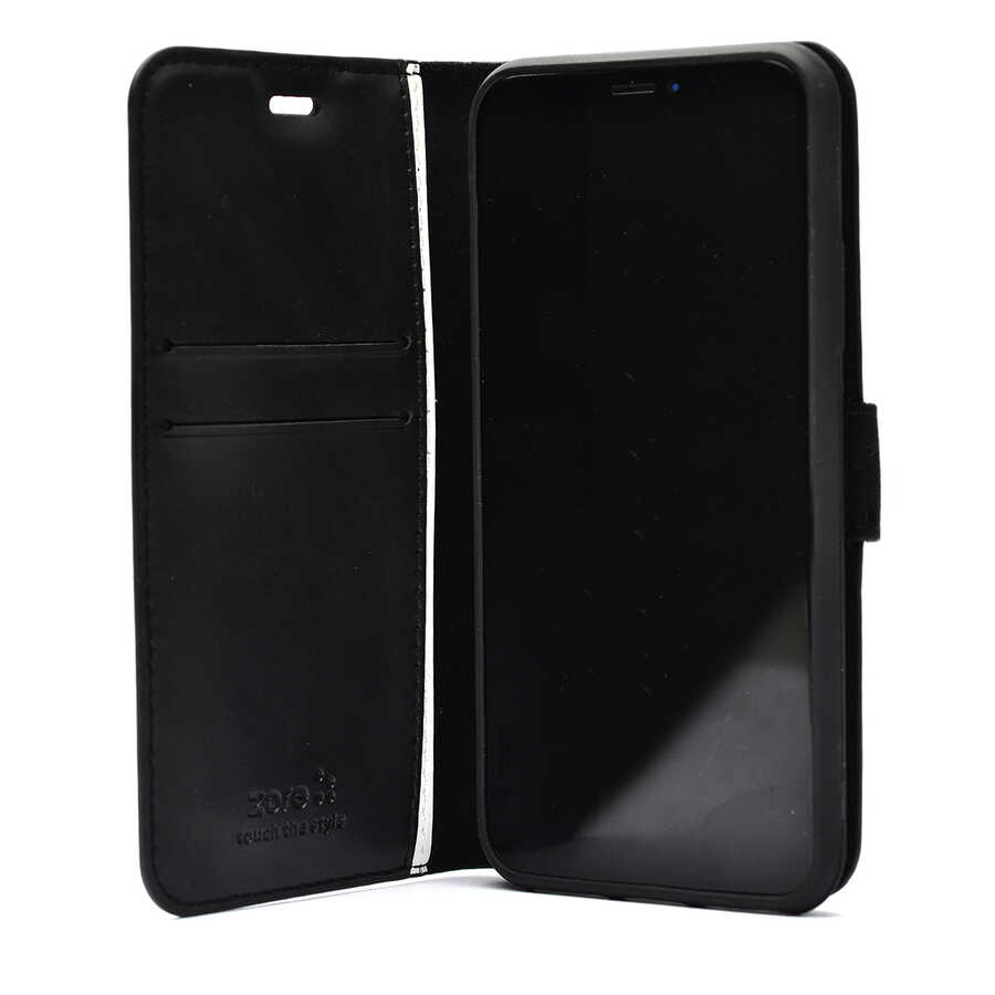 Samsung Galaxy S20 Uyumlu Kılıf Zore Kar Deluxe Kapaklı Kılıf - 5