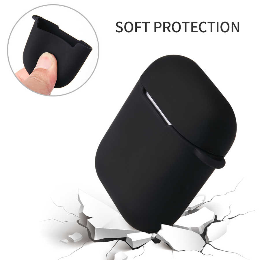 Apple Airpods Uyumlu Kılıf Zore Airbag 11 Silikon - 4