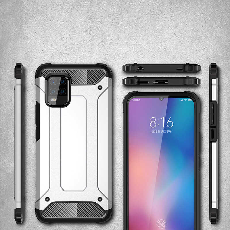 Xiaomi Mi 10 Lite Uyumlu Kılıf Zore Crash Silikon Kapak - 4