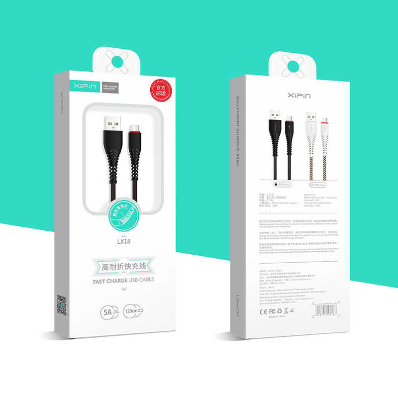 Xipin LX18 Type-C Usb Kablo 1.2M - 1