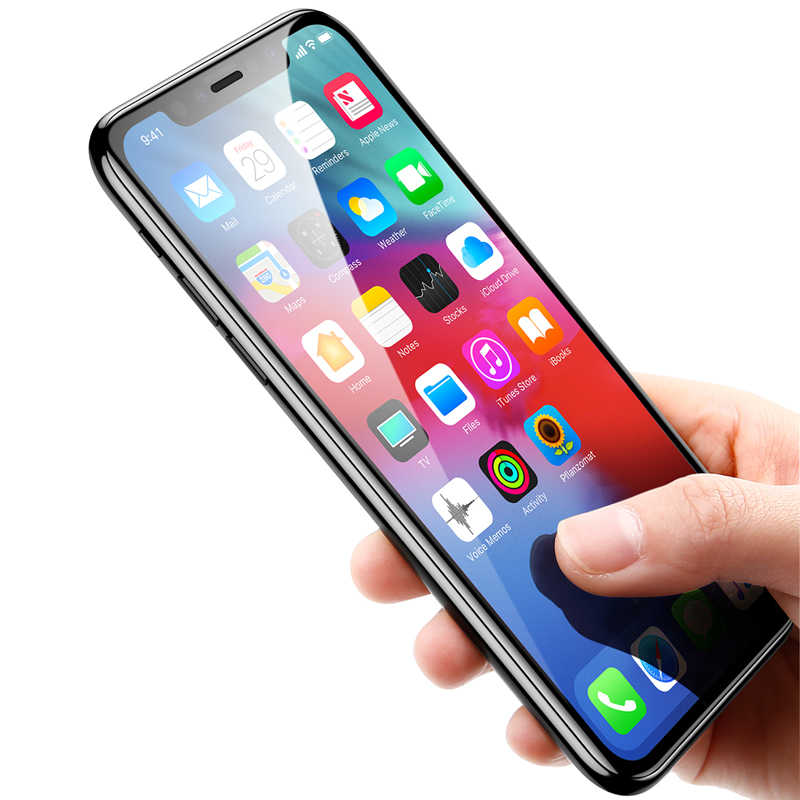 Apple iPhone 11 Pro Uyumlu Zore Kenarları Kırılmaya Dayanıklı Cam Ekran Koruyucu - 3