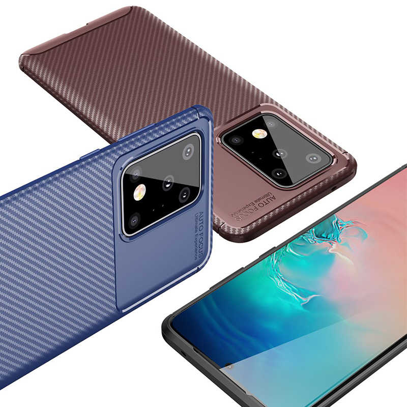 Samsung Galaxy S20 Ultra Uyumlu Kılıf Zore Negro Silikon Kapak - 4