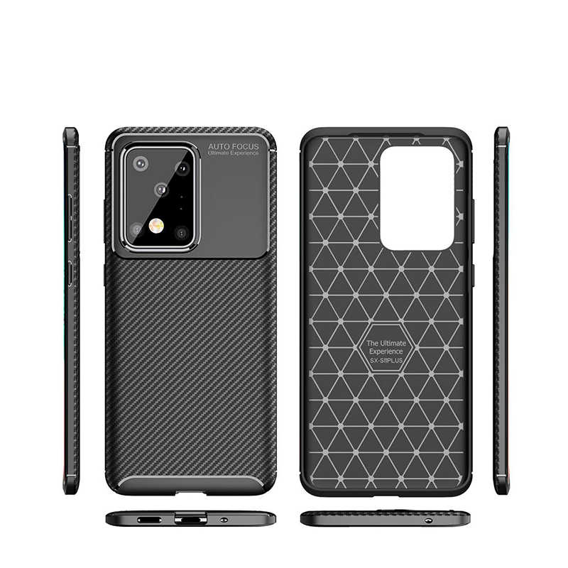 Samsung Galaxy S20 Ultra Uyumlu Kılıf Zore Negro Silikon Kapak - 8